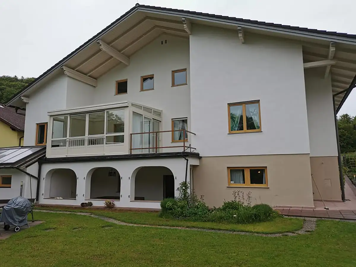 Sanierte Fassade im Bezirk Tulln in Niederösterreich